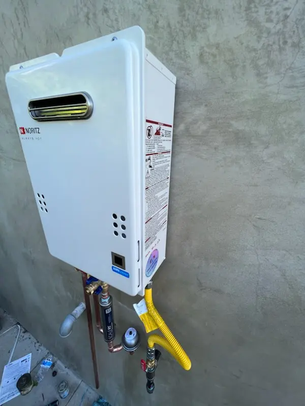 Tankless water heater installation for Stafford homes